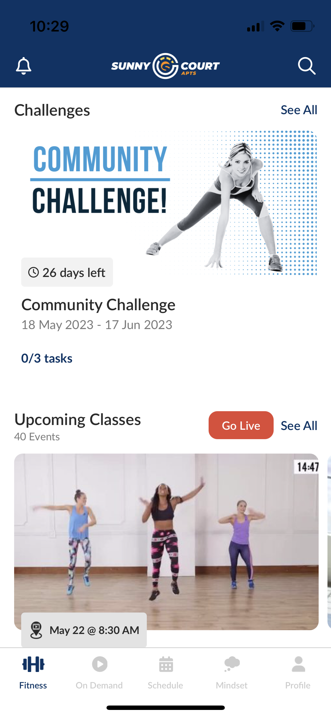 Branding in FLEX Fitness On Demand